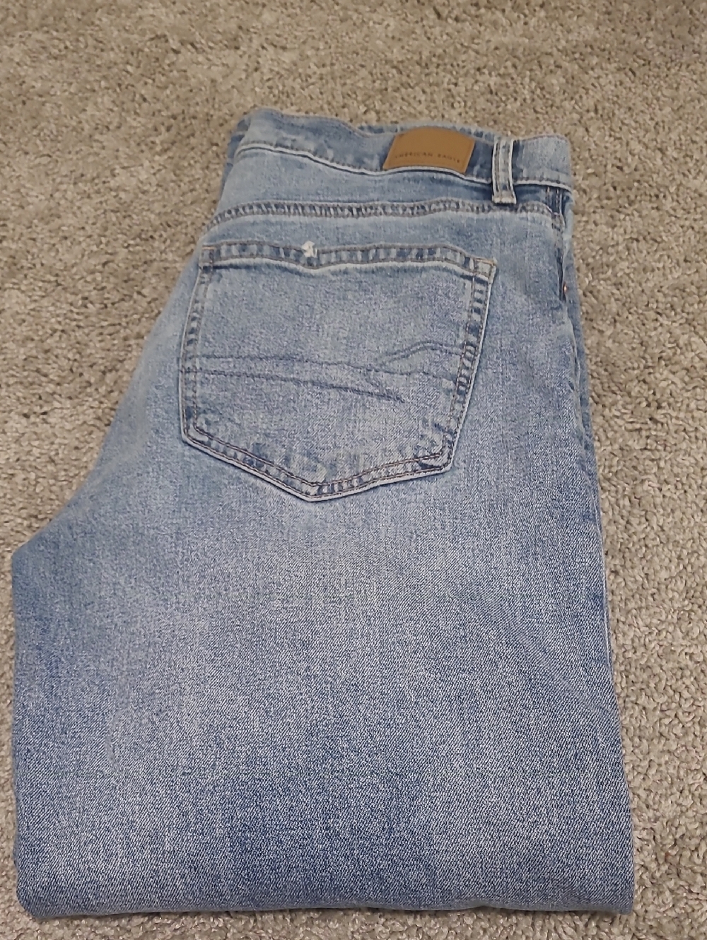 American Eagle Outfitters Light Blue Straight Men's Jeans